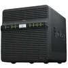 Image de Synology DS423 Noir - NAS Domestique à 4 Baies, Métal, Montage au Sol, Compatible avec Serveur, Ordinateur de Bureau, Ordinateur Portable