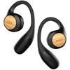 Image de House of Marley Écouteurs open ear Liberate Bluetooth avec microphone intégré, 20 h d'autonomie, boîtier de charge USB-C, matériaux durables - Noir