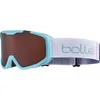 Image de Bollé - Rocket, Bleu et blanc mat, Bronze rosé, Petit, Lunettes de ski