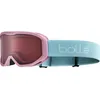 Image de Bollé INUK   Masque Ski Enfant   Rose et Bleu Mat   Écran Vermillon Cat. 2   Vision claire, Double écran, Anti-buée, Confort ventilé
