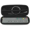 Image de Analog Cases Glide Case pour Teenage Engineering OP-Z ou synthétiseurs comparables (étui de Transport/Pochette en Simili Cuir imperméable, avec poignée Robuste en Caoutchouc), Noir