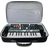Image de Analog Cases Pulse Case pour Arturia MiniLab/MicroFreak/MicroBrute ou contrôleurs midi comparables (Mallette de Transport en EVA/Nylon moulé Durable, avec poignée en Caoutchouc Robuste), Noir