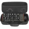 Image de Analog Cases Pulse Case pour Moog Mother-32 / DFAM/Subharmonicon et synthétiseurs similaires (étui de Transport en EVA/Nylon moulé Durable, avec poignée Robuste en Caoutchouc), Noir