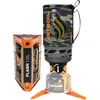 Image de Jetboil Flash Réchaud portable 1 L à ébullition rapide pour camping randonnée avec allumage automatique en 1 étape, brûleur propane/isobutane avec tasse de cuisson, camouflage foncé