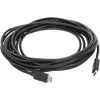 Image de Owl Labs Câble USB-C mâle vers USB-C mâle pour Meeting 3 (4,87 m/16 Pieds) Noir