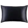 Image de Slip - Pure Silk Pillowcase Crème visage 1 pieces Noir unisex