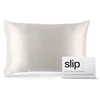 Image de Slip - Pure Silk Pillowcase Crème visage 1 pieces Blanc unisex