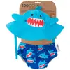 Image de Zoocchini Maillot/Chapeau Motif Requin 6-12 Mois