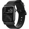 Image de Nomad Bracelet moderne en cuir Apple Watch | 44/45/46/49 mm - Noir