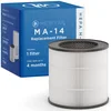 Image de Medify MA-14 Genuine Replacement Filter | for Smoke, Smokers, Dust, Odors, Pollen, Pet Dander | 3 in 1 with Pre-Filter, H13 HEPA, and Activated Carbon for 99.9% Removal | 1-Pack