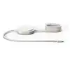 Image de Zens Câble USB-C Pro 2 avec chargeur sans fil pour téléphone / earbuds - MagSafe et Qi2 - Blanc