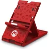 Image de HORI Support de Jeu Officiel Super Mario pour Nintendo Switch - Support Réglable 3 Positions pour Console - Modèle Rouge