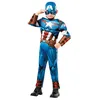 Image de RUBIE'S Déguisement Luxe Captain America 7-8 ans