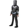 Image de RUBIE'S Avengers Officiel - Déguisement Enfant Luxe Black Panther - Taille 5-6 Ans - Costume Super Héros Marvel avec Combinaison et Masque - Pour, Carnaval - Idée Cadeau de