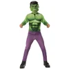 Image de Rubies Costume Hulk Classique pour garçons et Filles, Costume imprimé et Masque, Officiel Marvel pour Noël, Carnaval, Anniversaire, fête
