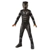 Image de Costume Rubie's Official Marvel Avengers Endgame Black Panther Classic pour enfant, déguisement de super-héros pour enfants, noir