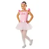 Image de Rubies Déguisement Barbie Ballerine pour enfant Taille M 5-6 ans Rose