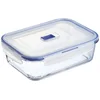 Image de Luminarc Pure Box Active Récipient rectangulaire hermétique - 197cl Bicolore (Lot de 2)