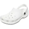 Image de Crocs Unisexe Adulte Classic Clog Sabots, White, 46/47 EU