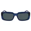 Image de KARL LAGERFELD Unisex Adult Sunglasses KL6101S - Blue with Solid Green Lens