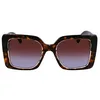Image de KARL LAGERFELD Women's Sunglasses KL6126S - Dark Tortoise with Gradient Brown Avio Lens