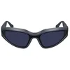 Image de KARL LAGERFELD Unisex Adult Sunglasses KL6128S - Metallic Grey with Solid Grey Lens