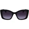 Image de KARL LAGERFELD Women's Sunglasses KL6139S - Black with Gradient Grey Lens