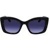 Image de KARL LAGERFELD Women's Sunglasses KL6139S - Tortoise with Gradient Blue Lens