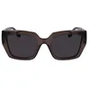 Image de KARL LAGERFELD Women's Sunglasses KL6143S - Grey with Solid Grey Lens