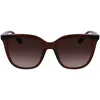 Image de Calvin Klein Women's Sunglasses CK23506S - Brown with Gradient Brown Lens