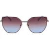 Image de Calvin Klein Jeans Womens Sunglasses CKJ23202S - Brown with Purple Brown To Blue Lens