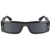 Image de Calvin Klein Unisex Adult Sunglasses CK23537S - Slate Grey with Solid Grey Lens