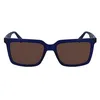 Image de Calvin Klein Jeans CKJ23659S 400 Blue Sunglasses Unisex Iniettato, Square, 55