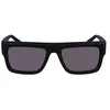 Image de Calvin Klein Jeans CKJ23642S 002 Matte Black Sunglasses Unisex Iniettato, Rectangle, 54