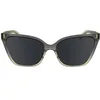 Image de Calvin Klein Women's Sunglasses CK24507S - Grey/Beige with Solid Grey Lens
