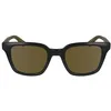 Image de Calvin Klein Unisex Adult Sunglasses CK24506S - Black with Solid Khaki Lens
