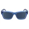 Image de CALVIN KLEIN JEANS lunettes, modèle CKJ24609S, couleur bleu, verre 53 mm, pont 18 mm