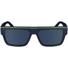 Image de CALVIN KLEIN JEANS lunettes, modèle CKJ24603S, couleur bleu, verre 55 mm, pont 17 mm