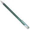 Image de Pentel 23-k110 Dual métallique Hybrid Dual métallique Roller encre gel, Gel, 1 pièce, brillant 2 effets de couleurs différentes sur papier clair/foncé 0,5mm grün/met. blau
