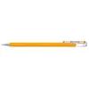 Image de Pentel Mattehop K110-VF2X Stylo à encre gel avec encre à fort pouvoir couvrant, finition mate, modèle avec capuchon, 1 pièce, jaune-orange