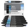 Image de W&N PROMARKER SET X6 TONS DE CIEL 1