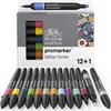Image de W&N PROMARKER SET X12+1 TONS TATOUAGE