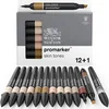 Image de W&N PROMARKER SET X12+1 SKINTONES