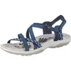 Image de Skechers Femme Reggae Slim Vacay Sandals, Navy Duraleather/ Webbing, 36 EU