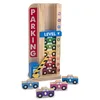 Image de Melissa & Doug Garage-Empile et Compte, Jouets en Bois, 10 Voitures en Bois, Jouets éducatifs, Jouet de développement, Jeux d'apprentissage précoce, Cadeau pour garçons et Filles de 3 4 5 6 7 Ans