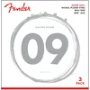 Image de Fender Super 250 String Set - 250L (009/042) Pack of 3 Sets - Nickel-Plated Steel - Ball Ends