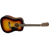 Image de Fender CD-60 Guitare Acoustique Dreadnought Débutant Sunburst | Manche facile à jouer, table en épicéa massif, cours virtuels gratuits inclus, guitare acoustique idéale pour débuter