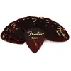 Image de Fender 351 Classic Celluloid Picks 12-Pack (Tortoise Shell) Heavy- Lot de 12 médiators