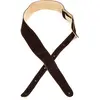 Image de Fender©"Reversible Suede Sangle pour Guitare et Basse - 5cm de large - Brun/Beige