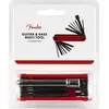 Image de Fender Guitar,Bass Multi-Tool, 14-in-1 Maintenance Tool with Hex Wrenches, Screwdrivers, Truss Rod Socket, Durable Chrome Vanadium, Compact Design, Red